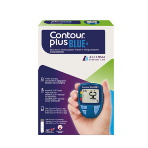 Bloedglucosemeter Contour Plus Blue startpakket